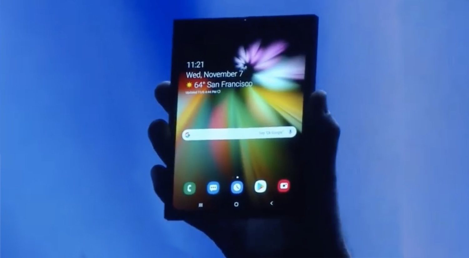Infinity Flex Display, la pantalla plegable de Samsung que lo cambia todo