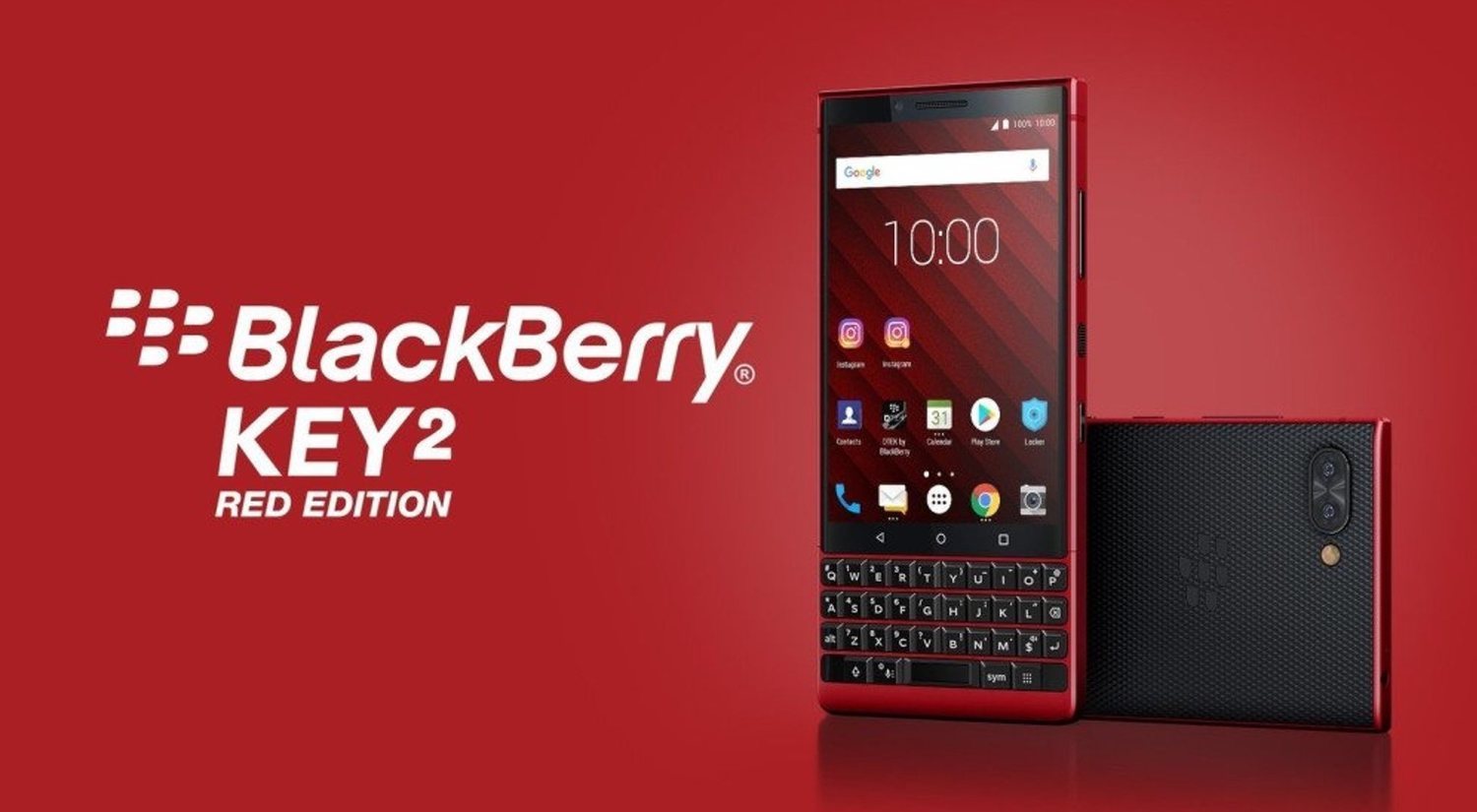 BlackBerry Key 2 Red Edition, características y precio del smartphone con teclado físico
