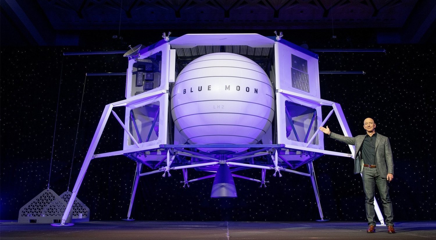 Blue Moon: Jeff Bezos quiere llevarnos a la Luna en 2024