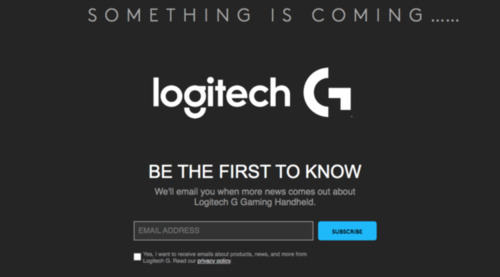 El sitio web de Logitech G ha habilitado un espacio para recibir información del proyecto