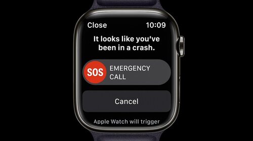 El modo de detección de accidentes del Apple Watch Series 8