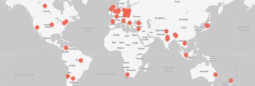 Mapa de huelgas y protestas
