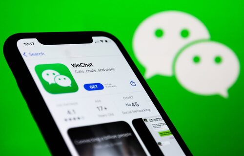 WeChat en la App Store