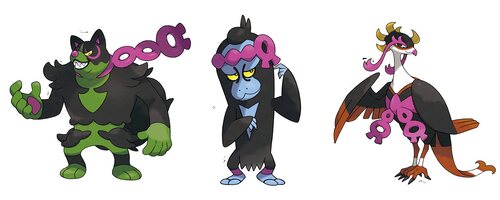 Okidogi, Munkidori y Fezandipiti, nuevos Pokémon de los DLC