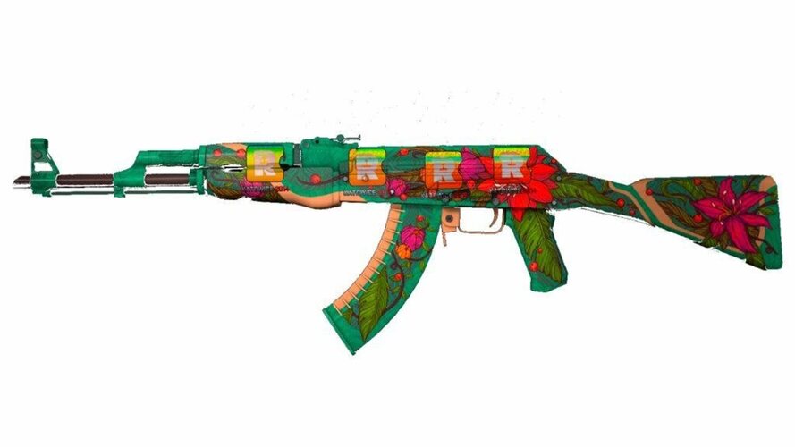 Así es el AK-47 Wild Lotus, el arma de CS:GO que vale 160.000 dólares