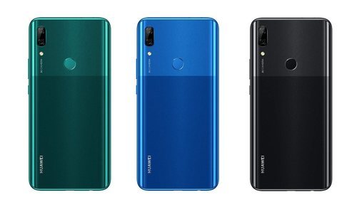 Los tres colores del Huawei P Smart Z.