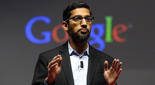 Sundar Pichai es el CEO de Google desde 2015