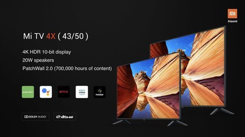 Xiaomi TV 4X, 'una experiencia visual definitiva'.