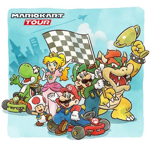 Una de las portadas diseñadas por Nintendo para su nuevo 'Mario Kart'.