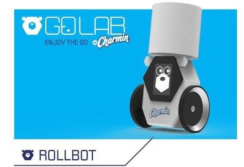 Rollbot, el robot que nos traerá papel higiénico al baño.