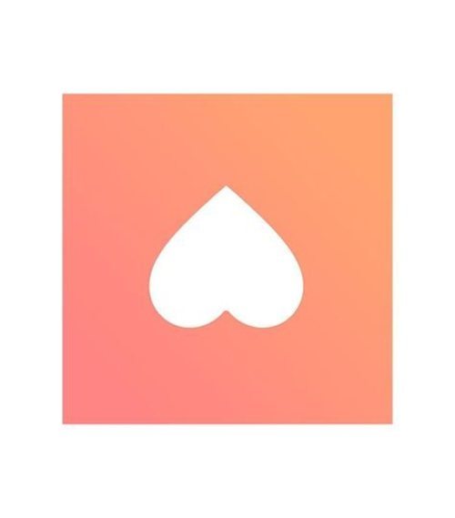 El corazón al revés del logo ya nos hace pensar que esta app es diferente al resto.