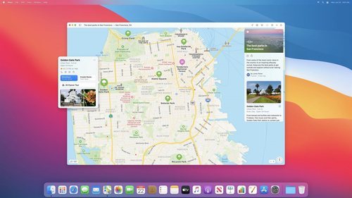 Nueva app de Mapas para macOS Big Sur