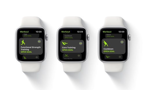 Nuevas rutinas ejercicio en la app de entrenamiento en watchOS 7
