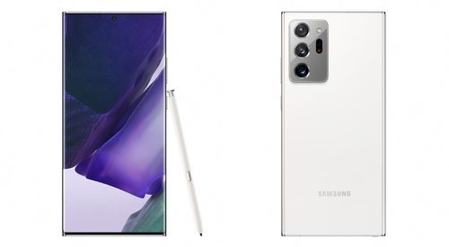 Samsung Galaxy Note 20 Ultra Mystic White.