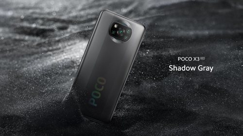 POCO X3 NFC en la versión Shadow Gray.
