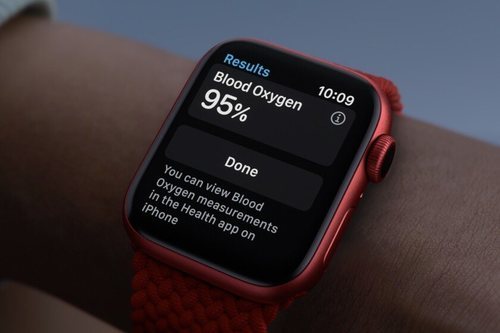 El análisis del nivel de oxígeno en sangre es la gran novedad del Apple Watch Series 6.