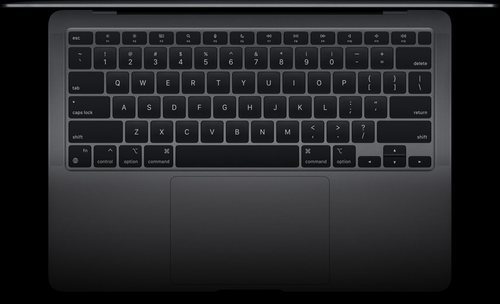 Nuevo MacBook Air... clásico teclado Magic Keyboard.