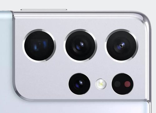La cámara cuádruple es lo más destacado del diseño del Samsung Galaxy S21 Ultra