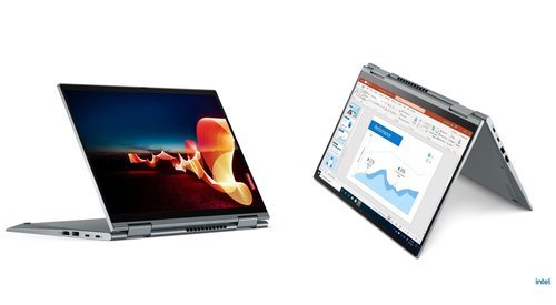 El ThinkPad X1 Yoga Gen 6 puede colocarse de diferentes formas.