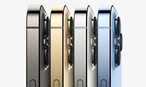 Los cuatro colores de los iPhone 13 Pro y iPhone 13 Pro Max