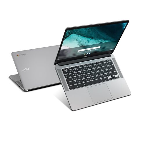 La opción más asequible, el Acer Chromebook 314, tiene un diseño sencillo y elegante.