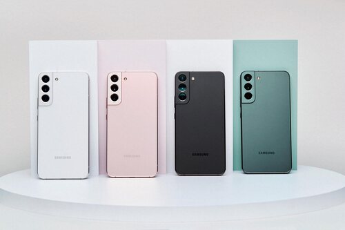 Los Samsung Galaxy S22 y S22+ estarán disponible en cuatro colores