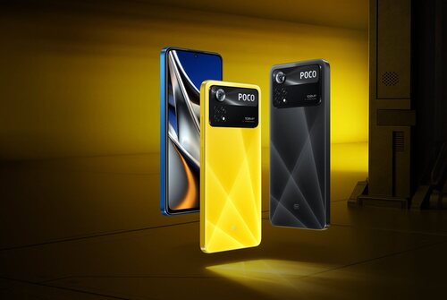 El POCO X4 Pro está disponible en negro, amarillo y azul