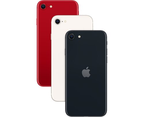 Los tres colores del iPhone SE (2022)