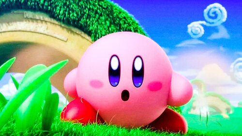 El Kirby actual, mucho más mono y colorido